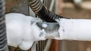 what causes ac condenser to freeze up